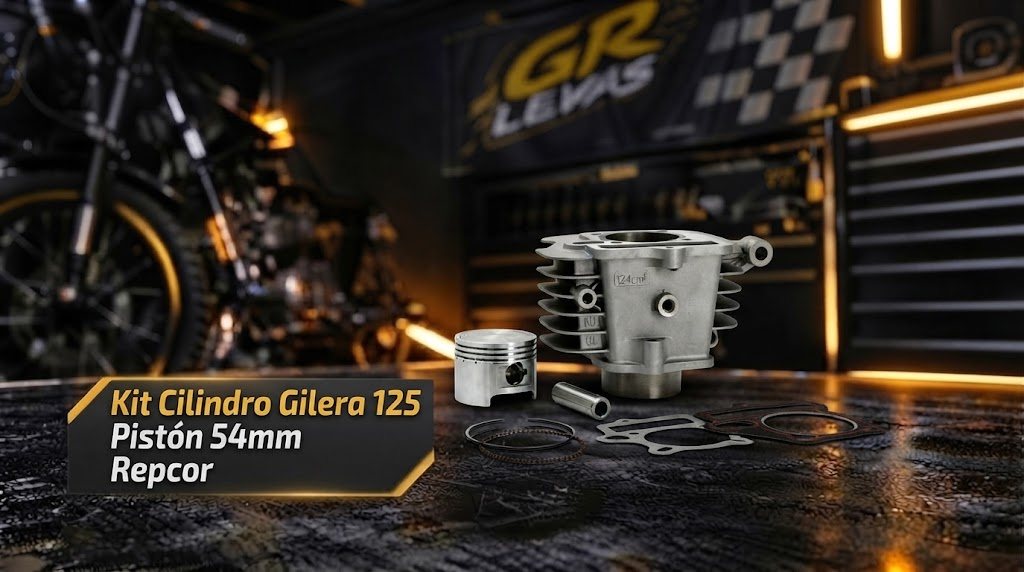Kit Cilindro Gilera 125 Pistón 54mm Repcor