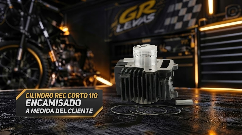 CILINDRO REC CORTO 110 ENCAMISADO A MEDIDA DEL CLIENTE