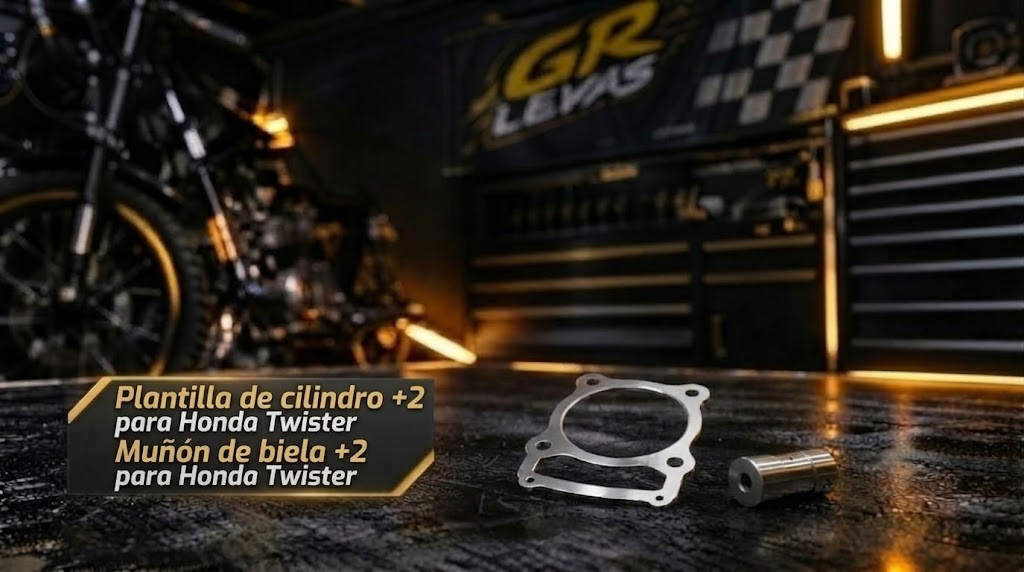 Muñón +2 y Plantilla +2 HONDA TWISTER