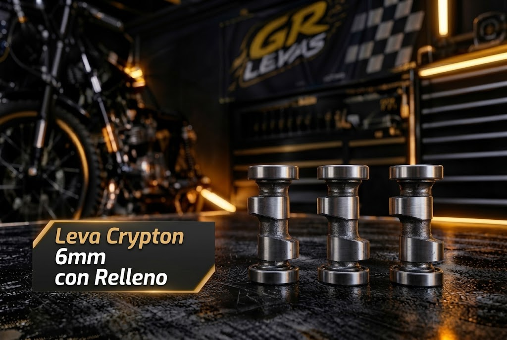 Leva Crypton 6mm con Relleno