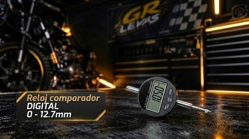 Reloj comparador DIGITAL 0 - 12.7mm